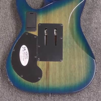 Schecter BlackJack SLS C1 FR-S - Aquaburst image 4