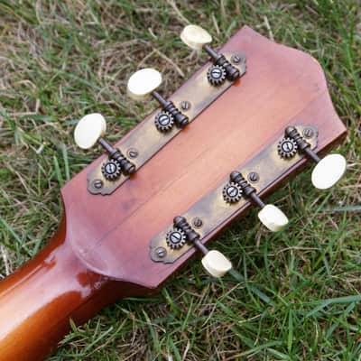 Beautiful True Vintage All Original 1956 Hofner Congress Archtop Guitar, Brunette Sunburst & OHC image 20