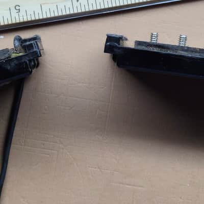 Carvin AP 6  Pickups AP-6  AP6 1960s - Black - Rare Pair - Very Hard To Find - Working Well image 2