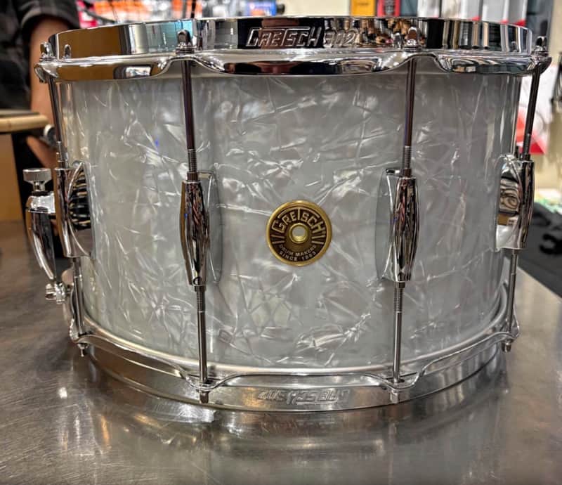 Gretsch Broadkaster 14x8 Snare Drum in 60's WMP image 1