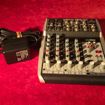 Behringer Xenyx Q802USB 8-Input Mixer w/ Power Supply image 1