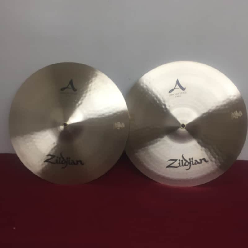 Zildjian 16" A Concert Stage Orchestral Cymbals (Pair) 2010s - Traditional image 1