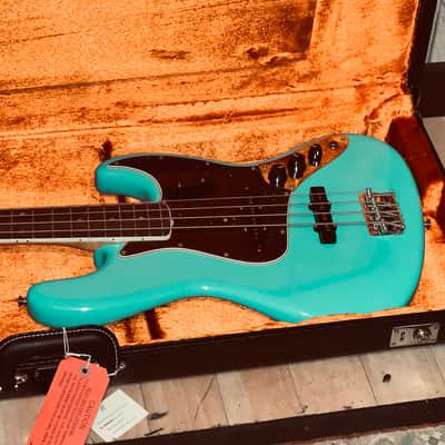 Fender American Vintage II 1966 Jazz Bass - Seafoam Green, IN Stock, Pro Setup & Ships Fast ! image 14