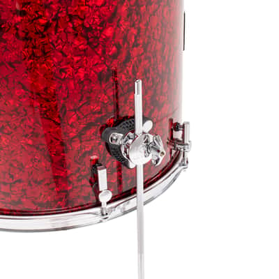 SONOR *Pre-Order* Momentum Birch Series 18x16.75" Red Pearl Wrap Floor Tom Drum w/Legs | Worldwide Ship | NEW | Special Order | Authorized Dealer image 3