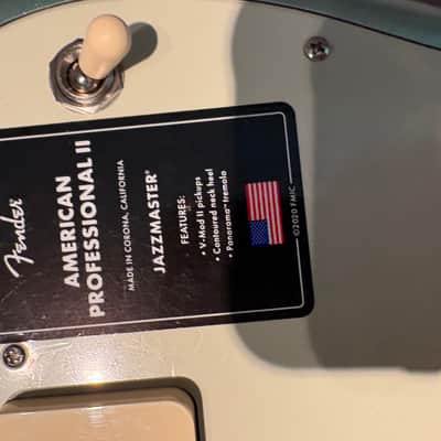 Fender American Professional II Jazzmaster with Maple Fretboard 2020 - Present - Mystic Surf Green image 13