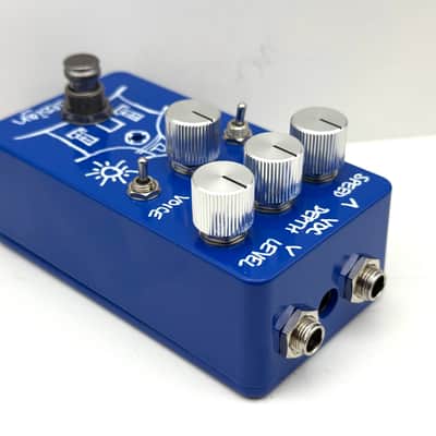 VFE Pedals Old School vintage tremolo - Blue + Silver image 2
