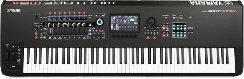 Yamaha Montage M8x 88-Key 16-Voice Synthesizer 2023 - Present - Black image 1