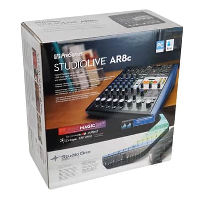 PRESONUS StudioLive SLM AR8C 8 Channel Mixer USB Recording Interface+Laptop Bag image 15