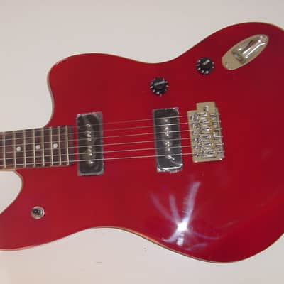 Glen Burton GE39-JG-WR Basswood Offset Body Maple Neck 6-String Electric Guitar w/Strap, Cable &Pick image 4