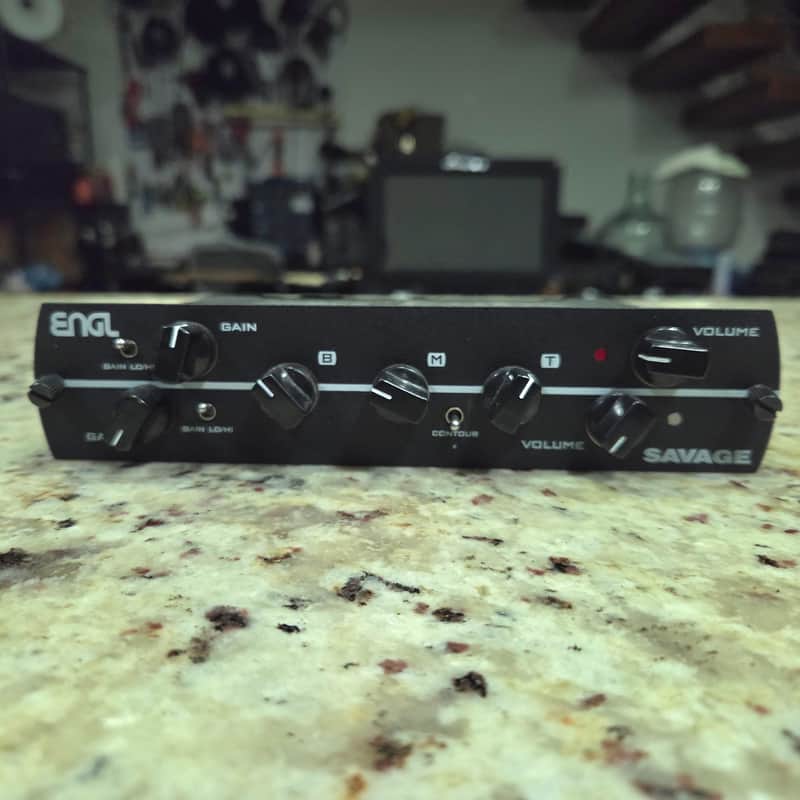 Synergy ENGL Savage 2-Channel Preamp Module 2019 - 2020 - Black image 1