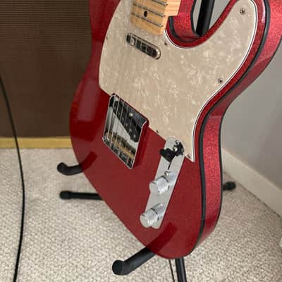 Fender Custom shop Telecaster 2003 - Double bound Red Sparkle image 1