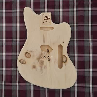 Woodtech Routing - 2 pc. Character Eastern White Pine Telemaster Body - Unfinished image 1
