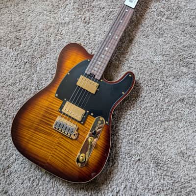 Electric Guitar Soloking MT-1 Fmt 22 Deluxe HH In Shaded Edgeburst Nafiri Special Run image 2