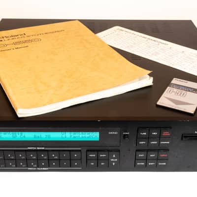 Roland D-550 Digital Piano Sound Module 1987 - Black