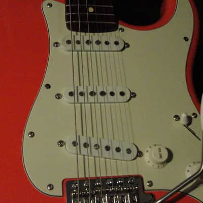 Warmoth Stratocaster Fiesta Red image 3