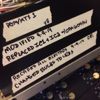 Yamaha PM2000 Modded Recording Console  Discrete Preamps/Custom Inductor EQ/Transformers (API) image 13