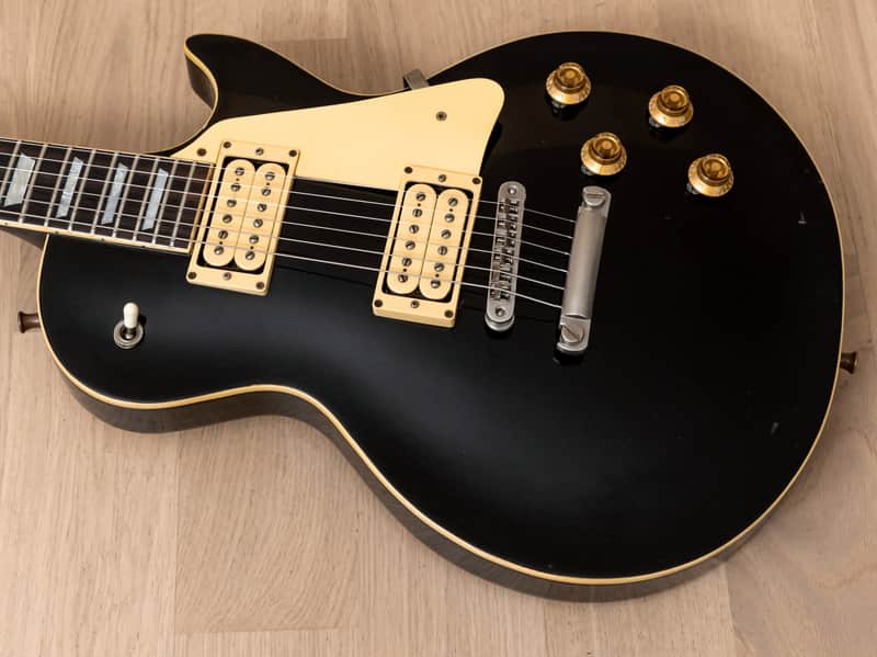 1978 Greco EG800 Standard Vintage Electric Guitar Ebony, 100