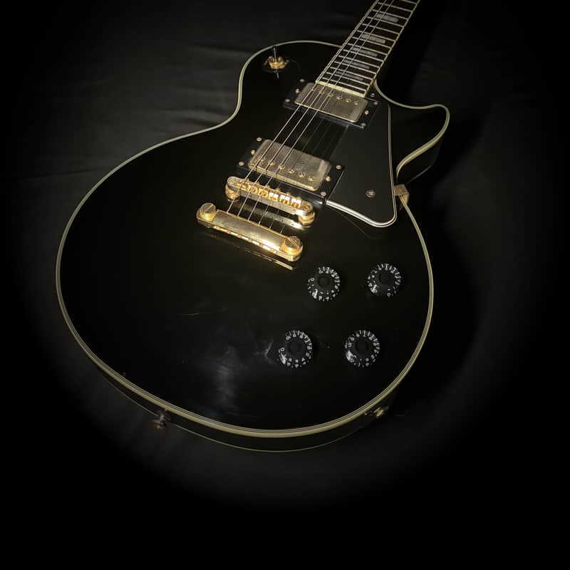 1989 – 2012 Epiphone Les Paul Custom Ebony
