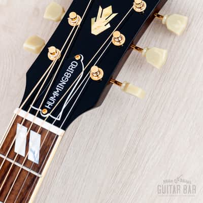 2023 Gibson Hummingbird Original Dreadnought Acoustic Guitar Antique Natural, Mint w/ Case, Tags image 4