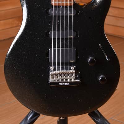 Music Man Luke HSS Black Sparkle - pick up manico Crossroad image 12