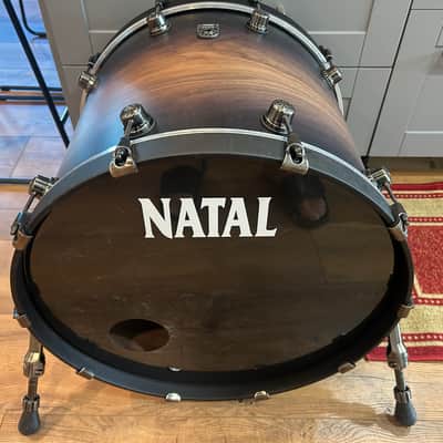 NATAL ORIGINALS WALNUT DRUM KIT, VINTAGE BURST image 11