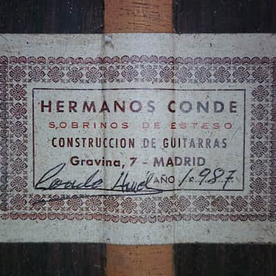 Hermanos Conde Faustino Conde 1A 1987 - French polish image 9