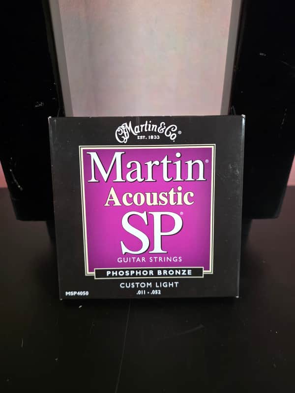 Martin MSP-4050 SP 92/8 Phosphor Bronze Custom Light Acoustic Strings 2010s - Standard image 1
