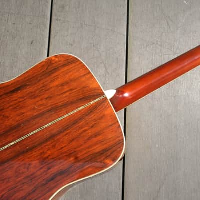 1978 Yairi YW800 B. Rosewood Jacaranda Japan Vintage - Natural+Vintage Hard Case image 8