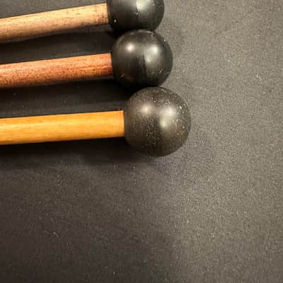 Mike Balter 10AB Unwound Series 7/8" Hard Phenolic Mallets, Birch, 3 Mallets - MINT Bild 3