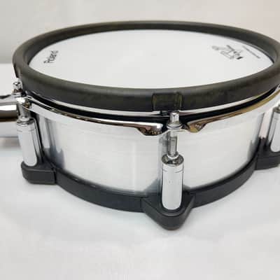 Roland PD-105X V Drum 10" Mesh Head PD105X Silver Chrome image 4