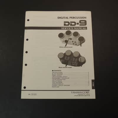 Yamaha DD-9 Service Manual [Three Wave Music]