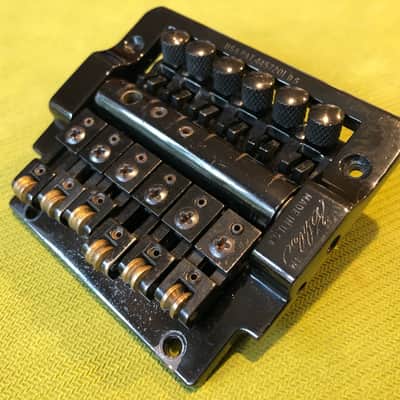 Vintage 1980's Kahler 2300/2320 Tremolo - Black - Pre Flyer, all solid brass!! image 4