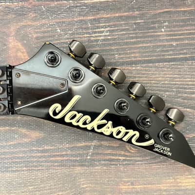 90s Grover Jackson SDK Super Dinky Concorde Head Neck Black Made in Japan image 12