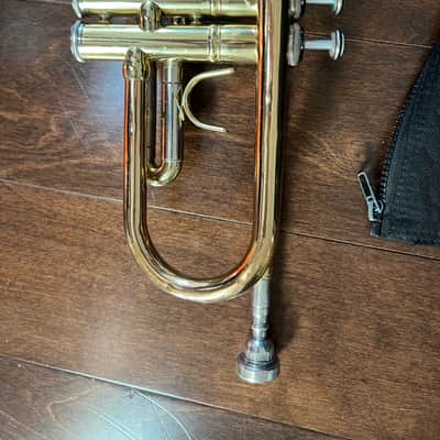 Jean Baptiste brand Trumpet with case and mouthpiece image 6
