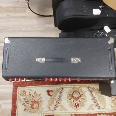 1990 Fender The Twin Red Knob LL66385 100-Watt, 2x12" Guitar Combo Amplifier SN# LO-289539 "Made In USA" image 7