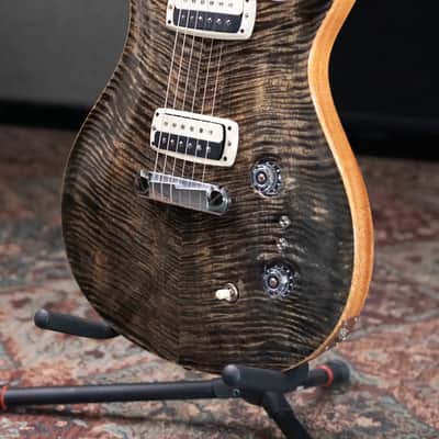 PRS Limited Edition Paul's Guitar Flame Mango Top Electric Guitar - Charcoal with Hardshell Case image 4
