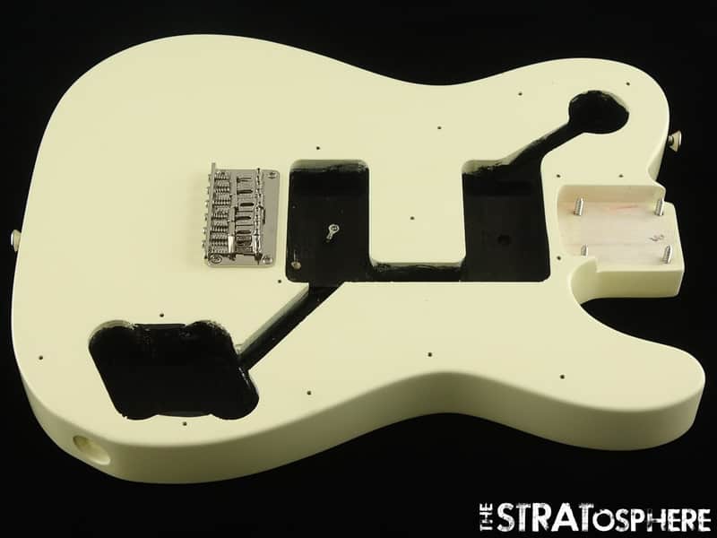 Fender Squier Classic Vibe 70s Deluxe Tele BODY +HARDWARE, Olympic White image 1