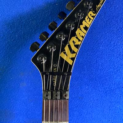 1987-1991 Kramer American Barrett Trans Red 6-String USA Electric Guitar w/Original Case+Floyd Rose image 9