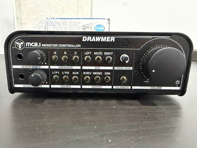 Drawmer MC2.1 Monitor Controller 2010s - Original Box Included image 1