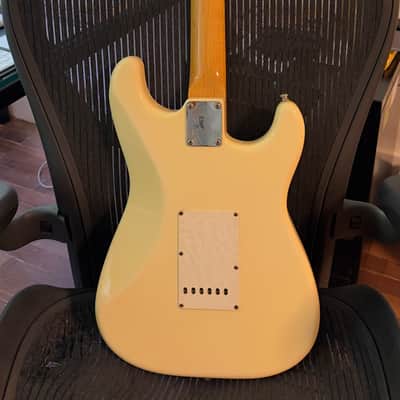 Fender Fender American Stratocaster “Hendrix Tribute”  1997 - Olympic White/ Maple Neck image 2