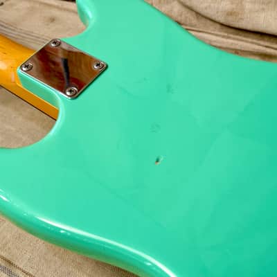 Fender MIJ Traditional 60's Mustang 2017 - Sea Foam Green image 14