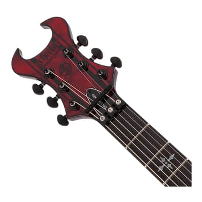 Schecter Synyster Standard Plus Electric Guitar - Transparent Deep Red image 4