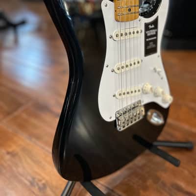 Fender Vintera II '50s Stratocaster with Maple Fretboard Black #MX23077277 / 7lbs. 14.1oz image 7