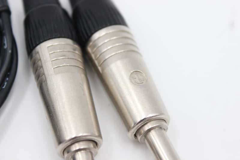 Dual (2) 5' TRS 1/4" to Mono 1/4" Cables image 1