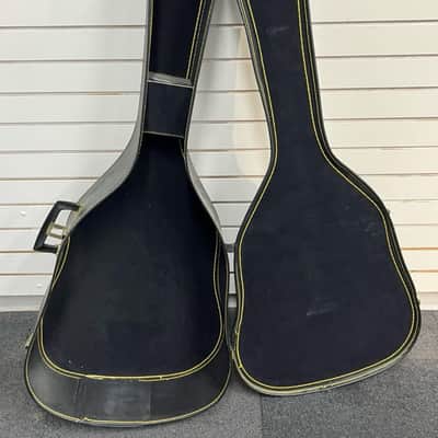 Rare American Acoustech ESVL-1 Natural Acoustic Guitar with Hard Case [Left Handed] image 12