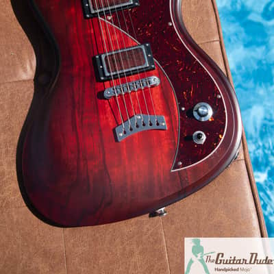 2026 Dunable Custom Shop Gnarwhal - Red/Black Burst - Pro Set Up w Perfect Frets/Action/Intonation! image 4