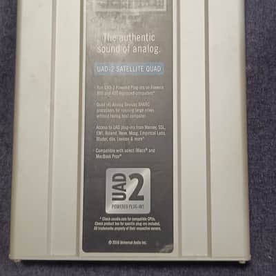 Universal Audio UAD-2 Satellite QUAD Core Firewire DSP Accelerator 2012 - Present - Silver image 3