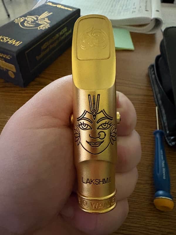 Theo Wanne Lakshmi Gold Metal 7* Tenor Saxophone Mouthpiece image 1