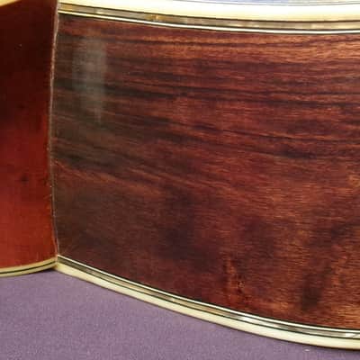 1974 Yairi YW-600 Dreadnought Guitar New Jacaranda Natural+vintage Hard Case image 12