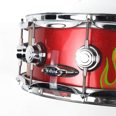 DW Collectors Series 3-Piece Flame Drum Kit (Kick, Snare, Floor Tom) Owned by Brian Setzer image 21